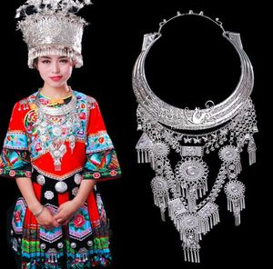 China's nieuwe Miao Miao Silver Collar Miao Silver Handmade Geschenken