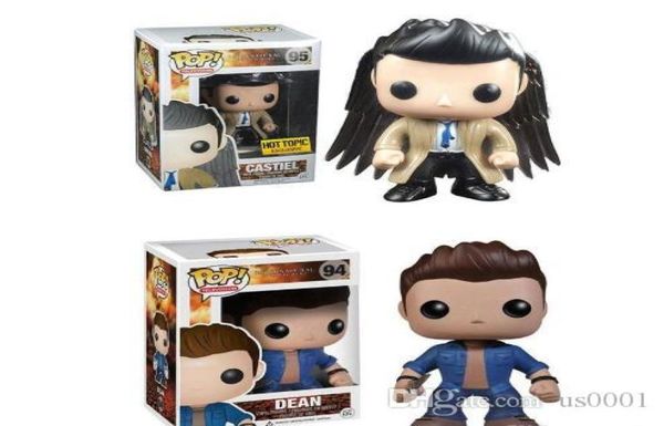 China Supernatural Dean Winchester Castiel avec des ailes