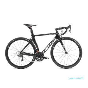 China Twitter Twitter Carbon Fiber Bicycle Factory RS-22Speed ​​700c Fiber Racing Carbon Road Bike