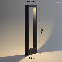 Chine Arrivée de gros 7W extérieur étanche IP65 Bollard LED Lawn Garden Light Yard Pathway Post Lamp