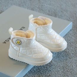 Chine chaussures d'hiver pour enfants Fd923 grandes bottes de neige en coton, hommes femmes étudiant de bonne qualité