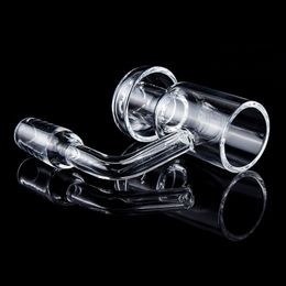 Chinafairprice Q008 Pipes à fumer Dab Rig Verre Bong à Eau Outil Quartz Banger Nail 10mm / 14mm / 18mm Mâle Femelle 6 Modèles