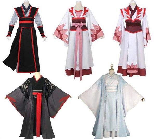 Anime chinois mo dao zu shi cosplay wei wuxian jeune lan wangji jiang cheng wen ning dao mo to shi cosplay costume27529495646