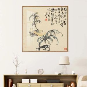 Chinese kunst inkt landschap canvas posters bloemen vogel vlinder wall art prints foto's schilderen slaapkamer woonkamer decor