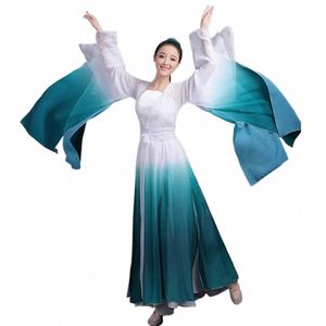 Chinese Klassieke Dans Danskleding en Moderne Dansvoorstelling Kleding Volwassen v5gs #