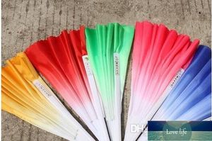 Livraison gratuite voile de soie ventilateur de danse chinoise 5 couleurs disponibles pour le cadeau de faveur de fête de mariage 20 pcs/lot