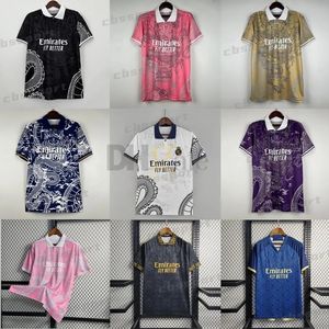 Chinese Dragon Pink Football Shir Bellingham Vini Jr Soccer Jerseys Tchouameni Hot Sale 2023/2024 Real Madrids Camavinga Alaba Rodrygo Men Kit Uniform AA4