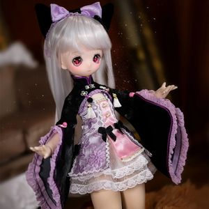 Chinese Hibiscus DBS Pop 14 BJD Droom Fee Match Girl Hars Anime Figuur Karton Lala Ruru Ei ACGN SD Collectie speelgoed 240311