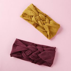 Noeud chinois Sailor Knot Nylon Bandeaux, Bandeaux en nylon tressé, Taille unique s’adapte à la plupart des 27 couleurs