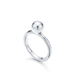 Chinese luxe merk bal designer band ringen voor vrouwen S925 sterling zilveren klassieke anillos nagel vinger fijne liefde ring verlovingssieraden