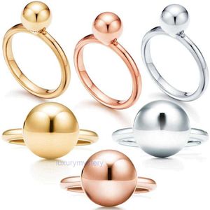 Chinese luxemerk bal designer bandringen voor vrouwen S925 Sterling Silver Classic Anillos Nail Finger Fine Love Ring Sieraden