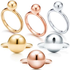Chinese luxe merk bal designer band ringen voor vrouwen S925 sterling zilveren klassieke anillos nagel vinger fijne liefde ring sieraden
