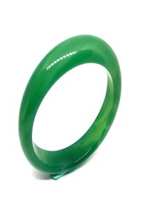 Bracelet de jade vert naturel chinois Bijoux de bijoux accessoires d'accessoires de bracelet entièrement bracelet réel Jade CX2006129835826