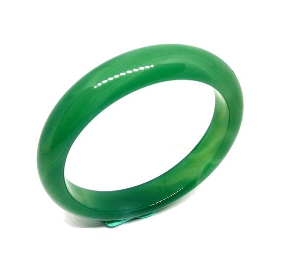China verde natural del jade pulsera de temperamento joyería Gems Accesorios Regalos al por mayor de las mujeres del brazalete pulsera de jade verdadero CX200612