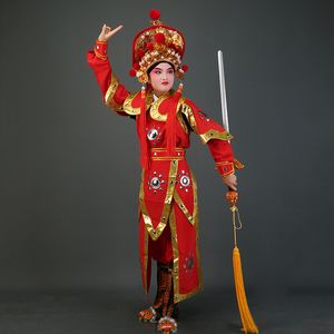 Costume d'opéra chinois Mulan pour femmes, vêtements généraux, drame Yuju HuaMulan, vêtement ethnique ancien, tenue de spectacle de danse sur scène