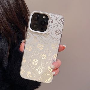 Chinese schilderstijl Dragon Telefoon hoesje voor iPhone15 14 12 13 11 Pro Promax Mini Plus X XR Shockproof Telefoonomslag Groothandel