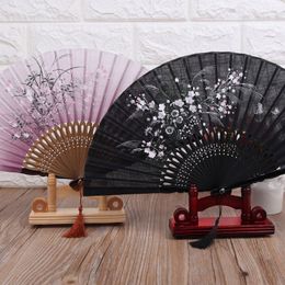 Chinese Craft Craft Hand Wood Fan Stand Display Base Home Office Office Decor Room Bureau Décoration