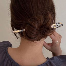 Chinese Retro Stijl Acetaat Gunstige Wolken Haarspeld Hol Haar Stok Haarspeld Vrouwen Haar Styling Tools Haaraccessoires