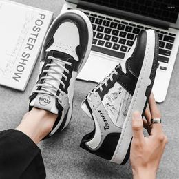 Chaussures chinoises 57 Casual 2024 Style Ink Painting Skateboard confortable résistant aux hommes baskets à lacets bas 5 5