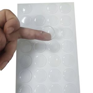 Pegatinas chinas suministro de fábrica etiquetas de resina transparente etiqueta de domo calcomanías epoxi transparentes para tapas