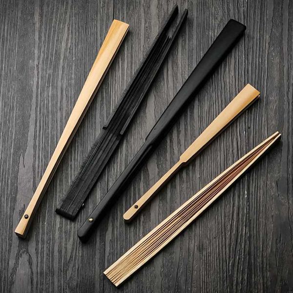 Produits de style chinois Bamboo Fan os accessoires de ventilateur de plumes bricolage de ventilateurs à la main