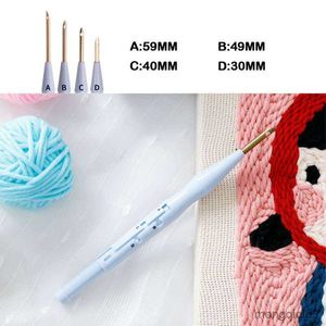 Produits de style chinois broderie poinçon aiguille couture outil broderie aiguille stylo tissage outil tricot couture outils pour bricolage tapis crochet R230803