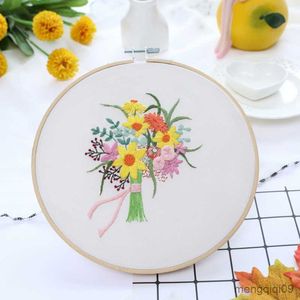 Produits de Style chinois broderie de raisin broderies à faire soi-même motif de plante d'intérieur artisanat pour débutant point de croix R230804