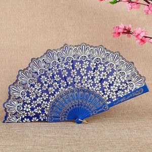 Chinese stijlproducten Vintage stijl Chinese vouwfan Patroon Art Craft Cadeau Decoratie Ornamenten Party Dance Hand Fan Gift
