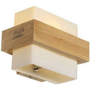 Vidrio de madera chino camas de dormitorio lámpara de pared espejo de baño espejo frontal wall sconte japonés gabinete caja de escalera iluminación de pared accesorios