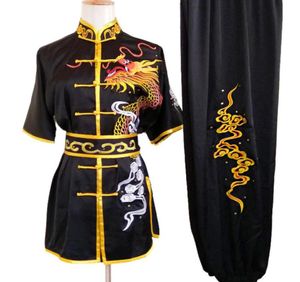 Chinese wushu uniform Kungfu kleding vechtsport pak taolu outfit Routine kledingstuk changquan kimono voor mannen vrouwen jongen meisje kinderen a8400865
