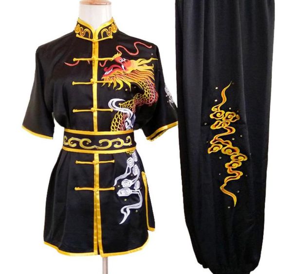 Uniforme chino de wushu, ropa de Kungfu, traje de artes marciales, traje taolu, prenda de rutina, kimono changquan para hombres, mujeres, niños y niñas a8400865