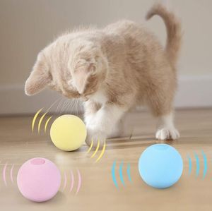 Chirp Ball Coup Trois Animaux Sons Furry Peluche Peluche Cat Toy jouet Inventaire interactif en gros