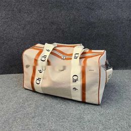 Chlor Bag 2024 Nieuwe ontwerper Duffel Bags CHL -merk ReisetaschekeKeKall Bagdesigner Duffle Bag voor vrouwen Men Duffel Bag Canvas Sport Gym BA 7599