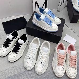 chnnel spoes Panda Kleine Witte Schoenen Dames 2024 Lente en Herfst Nieuwe Lederen Patch Casual Sport Board Schoenen Ster Veelzijdige Schoenen