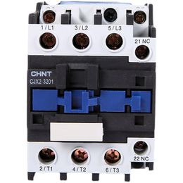 Chnt Chint CJX2-3210 CJX2-3201 CJX2 LC1-serie 32A Contactor Magnetic AC Contactor AC380V 220V
