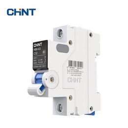 CHNT Chint NB6-63 DZ30 DZ40 EPN DPN TPN 1P 2P 3P 4P AC 230 / 400V ROCB Circuit Breaker Din Rail Moundage Miniature Air Interrupteur