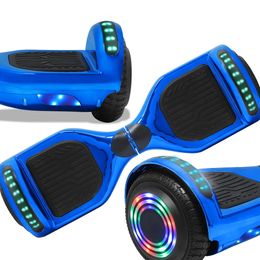 CHO NOUVELLE Génération Hoverboard Électrique Deux Roues Smart Self Balancing Scooter Hoover Board avec Haut-Parleur Intégré Lumière LED Clignotant