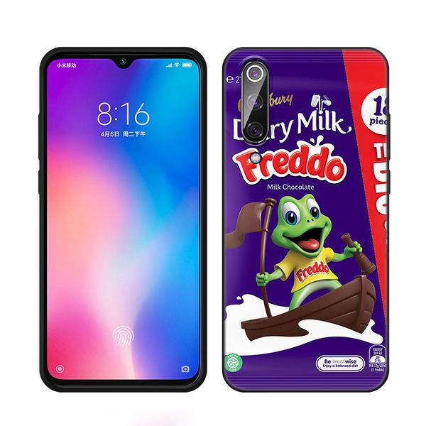 Chocolate Biscuit Milk Drink Téléphone Téléphone pour Xiaomi Mi 10T 11 12 Lite 11i 11T 12X 12S Ultra Poco C40 F3 M3 X3 GT X4 NFC M4 Pro 5G