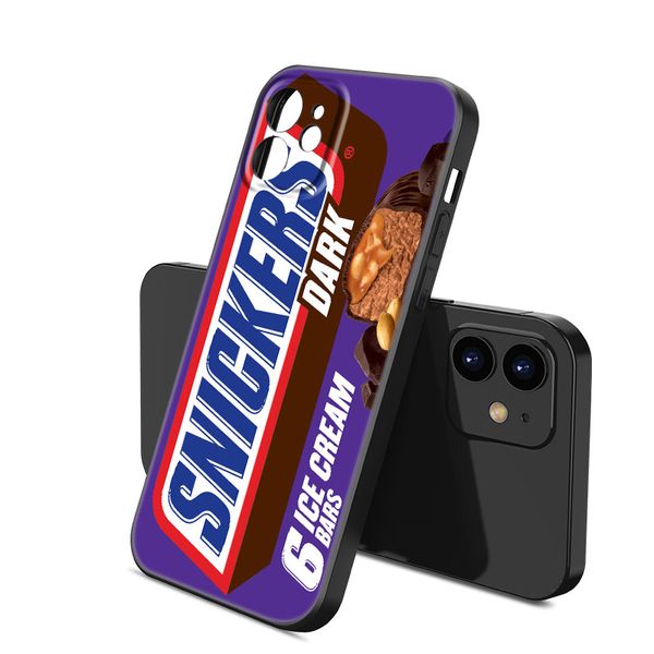 Chocolate Biscuit Milk Drink Téléphone Téléphone pour Apple iPhone 12 13 Mini 11 14 Pro XR XS MAX 6 6S 7 8 Plus SE 2020 2022 5S COUVERTURE