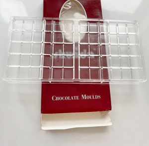 Chocoladevorm Fondant Mallen DIY Candy Bar Mold Cake Ice Cube Jelly Mallen Decoratie Gereedschappen Keuken Bakken Accessoires shunda groothandel