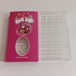 Chocolademotatie voor één Up Mushroom Milk Chocolate Bar Verpakking 3.5g Madden 10Pack Master Boxes QR Code Stickers