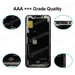 Elección para iPhone X XR XS Max LCD Digitizer para iPhone 11 12 Pro Max 13 LCD Pantalla táctil Sin piezas de reparación de píxeles muertos