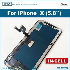 Choice Grade AAAA + pour l'iPhone X XR 11 Affichage LCD avec numériseur d'écran tactile 3D pour iPhone 11pro 12 12Promax 13 14 Nodead Pixel
