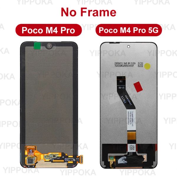 CHOIX LCD pour Xiaomi Poco M4 Pro LCD Affichage Xiaomi Poco M4 Pro 5G Tact Screen 21091116AG Numériseur Assemblage 2201117pg Réparation