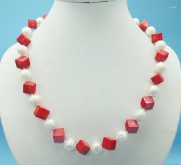 Collier ras du cou en perles naturelles de corail, énorme 10MM, 20 pouces