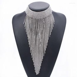 Halsband 2023 Modeschmuck Luxus Boho Collier Voller Strass Femme Kragen Halskette Übertreiben Erklärung Für Frauen