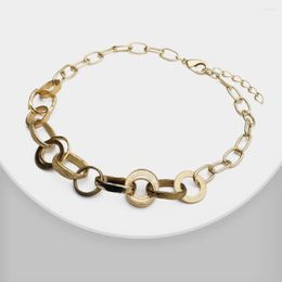 Choker Amorita Boutique Collier long chaîne en métal pour accessoires de bijoux unisexes