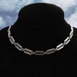 Ras du cou lame chaînes et colliers pour femmes lien pendentif collier argent Punk amis Goth gothique femmes cou chaîne Kpop mode