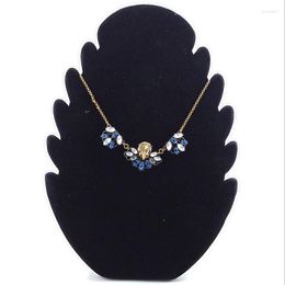 Choker Blue Crystal Flower Pendentif Collier en or Collier pour femme