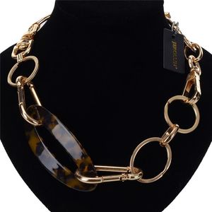 Choker Bohême Déclaration Chaînes Collier Pour Femmes Bijoux Strass De Luxe Résine Chaîne De Noce Gif Sautoirs